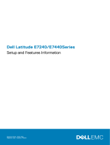 Dell Latitude E7240 Ultrabook Quick start guide
