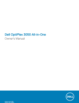 Dell OptiPlex 3050 All In One Owner's manual
