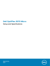 Dell OptiPlex 3070 Owner's manual