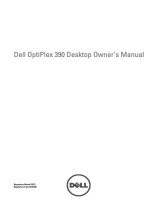 Dell OptiPlex 390 Owner's manual