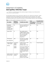 Dell OptiPlex 7040 Owner's manual