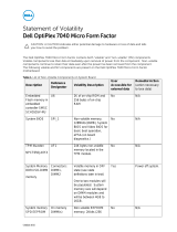 Dell OptiPlex 7040 Owner's manual