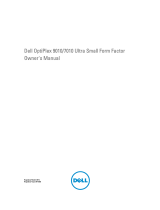 Dell OptiPlex 9010 Owner's manual