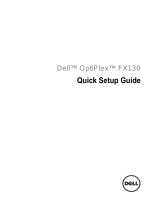 Dell OptiPlex FX130 Owner's manual