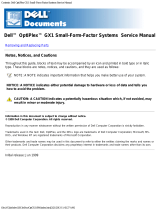 Dell OptiPlex G1 User manual