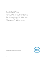 Dell OptiPlex XE3 User guide