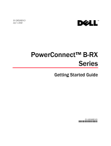 Dell PowerConnect B-RX Quick start guide