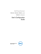 Dell PowerConnect M6220 User guide