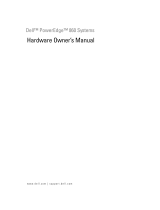 Dell PowerEdge 860 Owner's manual