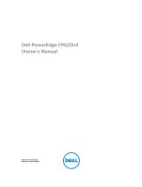 Dell PowerEdge FM120x4 User manual