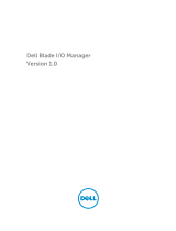 Dell PowerEdge M IO Aggregator Owner's manual