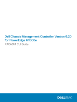 Dell Chassis Management Controller Version 6.20 For PowerEdge M1000e Owner's manual