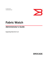 Brocade Communications Systems Fabric Watch User guide