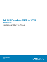 Dell PowerEdge M640 (for PE VRTX) Owner's manual
