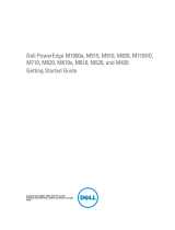 Dell PowerEdge M820 Owner's manual