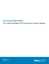 Dell PowerEdge M830 (for PE VRTX) Owner's manual