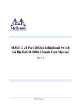 Mellanox Technologies M2401G User manual