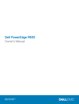 Dell PowerEdge R830 Owner's manual