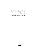 Dell PowerEdge R900 User guide