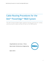 Dell PowerEdge Rack Enclosure 4620S Owner's manual