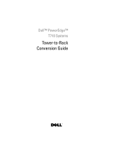 Dell PowerEdge T710 Quick start guide
