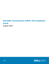 Dell PowerSwitch S4810-ON Installation guide