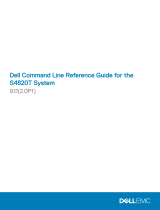 Dell PowerSwitch S4820T User guide