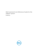 Dell PowerSwitch S4820T Owner's manual