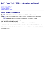 Dell PowerVault 775N (Rackmount NAS Appliance) User manual