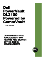 Dell PowerVault DL2200 CommVault Owner's manual