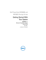 Dell PowerVault MD3620i Quick start guide