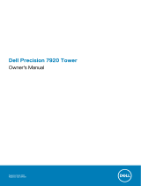 Dell Precision 7920 Tower Owner's manual