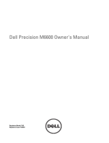 Dell Precision M6600 Owner's manual