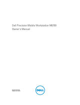 Dell Precision M6700 Owner's manual