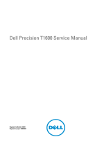 Dell Precision T1600 Owner's manual