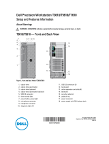 Dell Precision T5610 Quick start guide