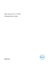 Dell Venue 7130 Pro/7139 Pro Owner's manual