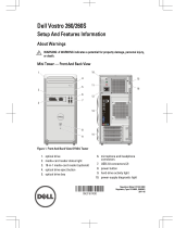Dell Vostro 260s User manual