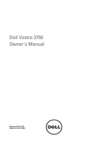 Dell Vostro 3750 User manual