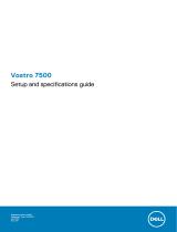 Dell Vostro 7500 Owner's manual