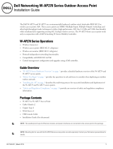 Dell W-AP274/275 Quick start guide