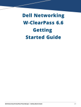 Dell W-ClearPass Hardware Appliances User guide