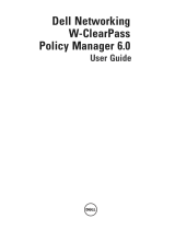 Dell W-ClearPass Virtual Appliances User guide