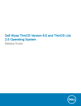 Dell Wyse 3010 Thin Clients/T10/T50/T00X Owner's manual