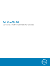 Dell Wyse 3010 Thin Clients/T10/T50/T00X User guide