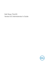Dell Wyse 3010 Thin Clients/T10/T50/T00X User guide