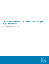 Dell Wyse 7040 Thin Client User guide