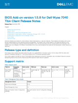 Dell Wyse 7040 Thin Client Owner's manual