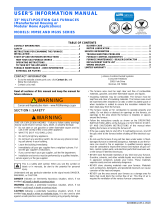 COMFORT-AIRE MM9E Series User manual