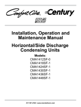 COMFORT-AIRE CMA1448SF-1 Operating instructions